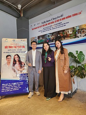 Talkshow “BỨC TRANH TỰ KỶ LỚN – KHÓ KHĂN – CƠ HỘI VÀ ĐỊNH HƯỚNG NGHỀ NGHIỆP”